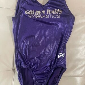 Purple Shiny GK Elite West Chester Gymnastics Leotard